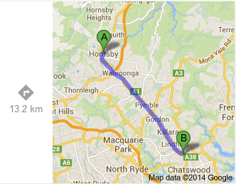 Hornsby-Roseville (Google)