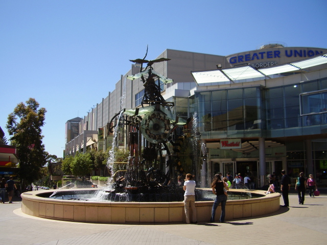 Hornsby Water Clock, Florence Street Mall, Hornsby NSW (Wikipedia)